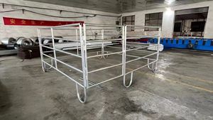 Galvanisé 10ft Ferme Bétail Jardin Clôture Vache Mouton Bovins Enclos Fer Pas Cher <span class=keywords><strong>Animal</strong></span> Métal Acier Carton 100 Sets pour - Product Image 2