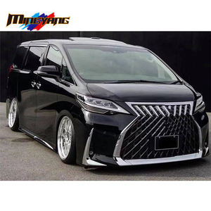 กันชนรถยนต์ปรับแต่งสำหรับชุดบอดี้คิทดีไซน์ LM อุปกรณ์เสริมสำหรับ Toyota Alphard 30 Vellfire ถึง <span class=keywords><strong>Lexus</strong></span> <span class=keywords><strong>LM300</strong></span> - Product Image 5