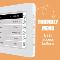 Jam Dinding LED 3D Modern - Layar Digital Besar, Daya USB, Kecerahan Dapat Diatur, Alarm & Mode Malam untuk Dekorasi Rumah