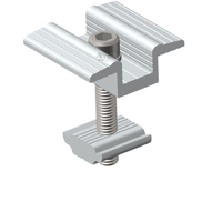 ARTSIGN Kit Kaki Solar Adjustable Tilt, Kaki Depan & Belakang Aluminium untuk Pemasangan PV di Atap Datar