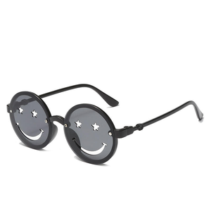 Fashion Party Glasses Catwalk Cute Smiling Face Children's <b>Sunglasses</b> With Wholesale Price - Product Image 4