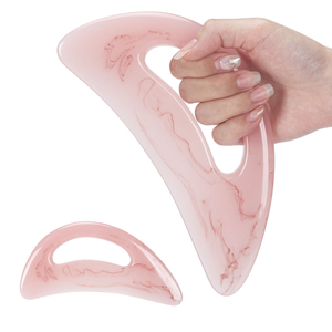 Huiying Lange Balk Groen Geel Roze Lichaam Gua Sha Handvat Hars <span class=keywords><strong>Massage</strong></span> Tool Guasha Body Gua Sha Hars Lichaamsmassage Tools - Product Image 1