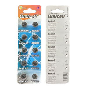 แบตเตอรี่ AG13 eunicell <span class=keywords><strong>LR44</strong></span>แบตเตอรี่ Lr 44 A76 L1154อัลคาไลน์สำหรับของเล่นรีโมทคอนโทรลอิเล็กทรอนิกส์สำหรับผู้บริโภค - Product Image 5