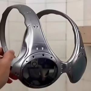 نظارات شمسية معدنية للرجال والنساء لركوب الدراجات في الهواء الطلق عصرية وعصرية وعصرية فوق أعلى النظارات الشمسية - Product Image 3