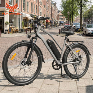 Vélo électrique de ville EB12 City 26 pouces 48V 500W 10.4Ah pour les travailleurs urbains avec 7 vitesses, sans droits de douane - Product Image 2
