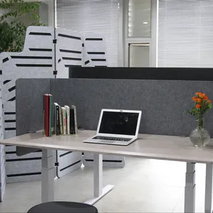Ofisolution New Design Multipurpose PET Soundproofing Desk Screen Privacy Decorative Desk Divider