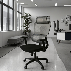 Fabricante cómodo respaldo alto ergonómico ordenador silla ajustable malla completa giratoria ejecutivo jefe gerente sillas de oficina - Product Image 4