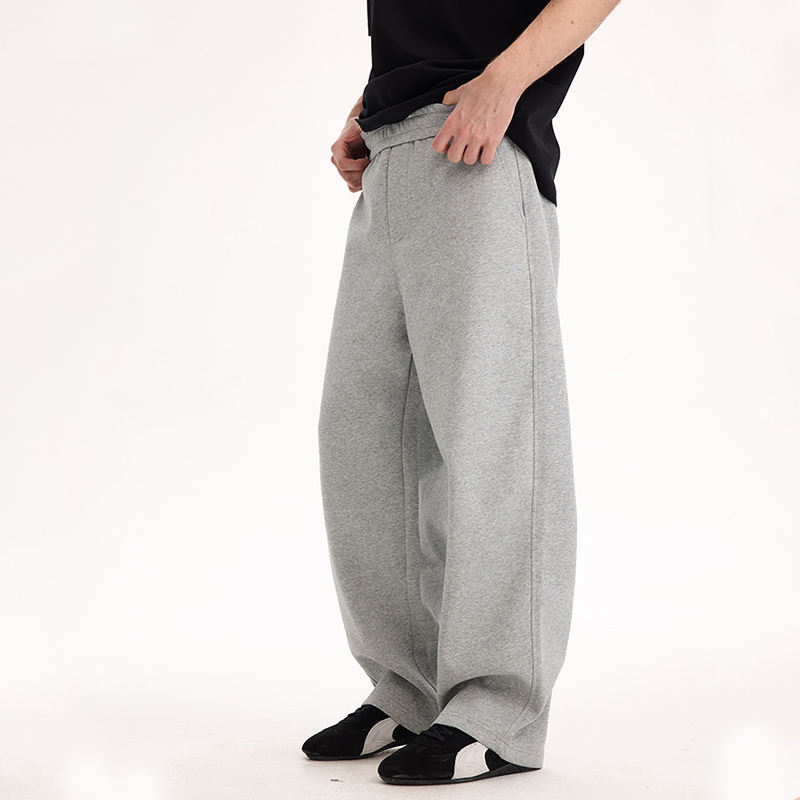 Stylish Baggy Sweats Pants Clothing Wholesale Custom logo Oversized Sweat  Pants Gray Sweat Pants Men Clothing Vendor