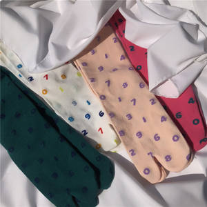 Индивидуальный дизайн, носки Tabi с 2 пальцами, японские жаккардовые хлопковые Модные мужские и женские носки - Product Image 4