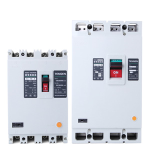 Disjoncteur différentiel à boîtier moulé Tengen Dz20l 160A 250A 400A 600A Triphasé Quatre fils - Product Image 1