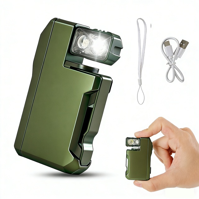 XFY Rechargeable Battery EDC Flashlight G5 400 Lumens Magnetic Portable Mini Light