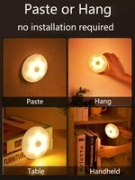 Veilleuse intelligente 4.5V LED pour chambre couloir sans fil mur intérieur intelligent corps lampe à induction