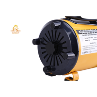 Sèche-cheveux professionnel portable pour animaux de compagnie EUR PET 3000W, faible bruit 60dB, contrôle de vitesse progressif pour chats et chiens