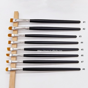 Pincel para Cejas y Delineador <span class=keywords><strong>de</strong></span> <span class=keywords><strong>Ojos</strong></span>, con Punta Fina y Afilada, Ultrafino, Plano, Recto, Angular y Redondo - Product Image 5