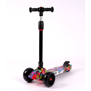 Trottinette enfant 3-12 ans, hauteur réglable, avec lumières, pour garçons et filles - Product Image 1