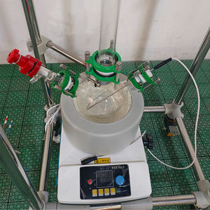 Reactor <span class=keywords><strong>de</strong></span> Vidrio para Destilación Química <span class=keywords><strong>de</strong></span> Laboratorio, Olla <span class=keywords><strong>de</strong></span> Reacción para Recuperación <span class=keywords><strong>de</strong></span> Solventes y Separación <span class=keywords><strong>de</strong></span> Compuestos - Product Image 5