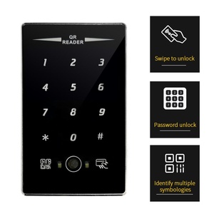 Lecteur de cartes RFID NFC avec écran tactile étanche et lecteur de code QR - Product Image 3