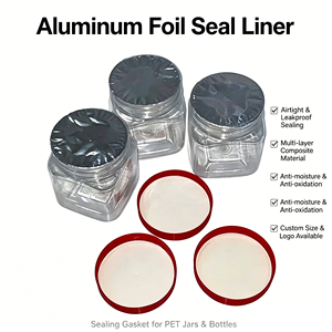 Machine de scellage de bouchons en aluminium écologique de qualité alimentaire <span class=keywords><strong>GongJin</strong></span> pour bouteilles PET/PE/PP de 20 à 130 mm de diamètre, savon liquide - Product Image 1