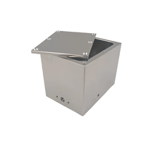 Boîtier de blindage EMI en aluminium sur mesure 5052 6061, boîtier métallique pour amplificateur de signal, impression de logo personnalisée OEM