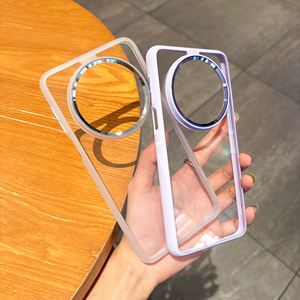 Cadre <span class=keywords><strong>de</strong></span> caméra en métal <span class=keywords><strong>de</strong></span> haute qualité clair PC + <span class=keywords><strong>coque</strong></span> <span class=keywords><strong>de</strong></span> <span class=keywords><strong>téléphone</strong></span> rigide en TPU pour <span class=keywords><strong>Huawei</strong></span> Mate 70 Pro <span class=keywords><strong>coque</strong></span> <span class=keywords><strong>de</strong></span> protection arrière mince transparente - Product Image 3