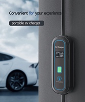 Chargeur de voiture électrique portable MNJ 7KW 32A 110V-240V Station de recharge domestique EV Niveau 2 18FT État neuf