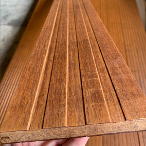 Hổ tự nhiên hạt tre sàn sử dụng trong nhà với kết thúc kết thúc màu kỹ thuật trong nhà bán Float cài đặt loại doanh hỗ trợ - Product Image 2