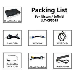 Lsailt <span class=keywords><strong>CP</strong></span> + AA OEM Hội Nhập Android Auto video Carplay giao diện cho Infiniti M M25 m30d M37 M56 M35 2010-2013 - Product Image 6