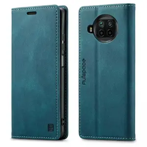 Casing penutup untuk Xiaomi Mi Poco X3 NFC X2 casing dompet kulit lipat mewah tas ponsel magnetik untuk casing Xiomi Mi 10T Lite 11 note 11