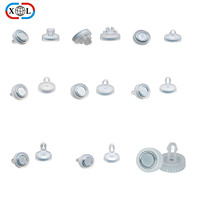 Aimant en plastique Led lumière magnétique LED colonne magnétique aluminium Pcblight Source LED module lentille Fix aimant pour Led plafonnier