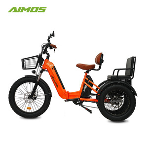 Nhà Máy Bán Hàng Trực Tiếp 48V 500W Người Lớn 3 Bánh Xe Xe Đạp Điện 26 "Chất Béo Lốp Điện Ba Bánh - Product Image 2