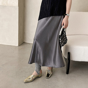 Casual bag with small square-shaped pleated toe, fashionable sandals made of soft leather, women's soft leather slippers - Product Image 2