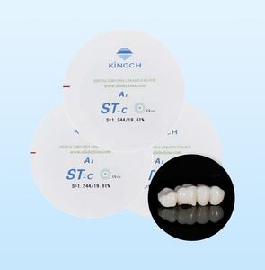 Prix fabricant Blocs de céramique dentaire en zircone colorée super translucide <span class=keywords><strong>STC</strong></span> 98*14 - Product Image 1