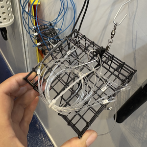 HDPE và PE Vật liệu cua bẫy dây nuôi trồng thủy sản Lồng cho tôm hùm cá lươn vuông và vòng mô hình - Product Image 3