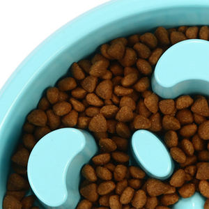 Mangkuk Anjing Anti-Gulping Pengumpan Lambat, Mangkuk Hewan Peliharaan Bloat Berhenti Interaktif untuk Penyekat Cepat - Product Image 6
