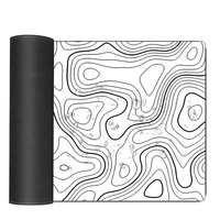 Grand tapis de souris pour clavier de bureau et tapis de bureau tapis de protection d'ordinateur accessoires de bureau cadeaux