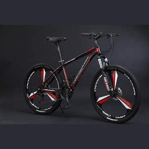 Bicicletta <span class=keywords><strong>da</strong></span> Montagna Stabile per Fuoristrada con Doppio Freno a Disco, Regalo Meraviglioso per Adulti, Ideale per Feste di Compleanno - Product Image 1