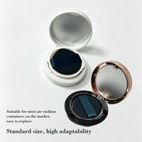 Éponge de maquillage en forme de goutte d'eau, surface en PU, utilisation humide et sèche, non absorbante, pour fond de teint, logo personnalisé disponible