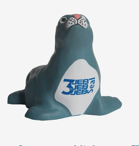 Jouets anti-stress personnalisés en forme d'animaux <span class=keywords><strong>marins</strong></span>, avec logo imprimé, pour publicité, cadeau en gros - Product Image 2
