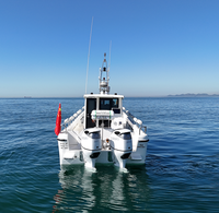 Grandsea HD-F42 12,6 m Bateau de croisière à cabine en fibre de verre, Yacht sportif de haute qualité, Bateau de pêche à la palangre à vendre