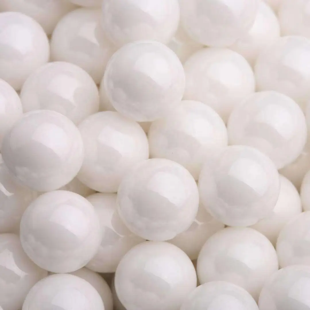 Bolas de cerámica de zirconia de alta precisión de 3mm, Bola de molienda de zirconia, pureza