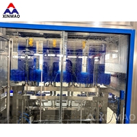 Planta de Agua Potable Completa de 450 BPH / Máquina Expendedora de Agua para Botellas de 5 Galones, Soluciones de Llenado Llave en Mano