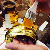 Vente directe d'usine 9.33*9.3 cm chinois 24 k feuille d'or feuilles de métal dorure pour artisanat et église décorative