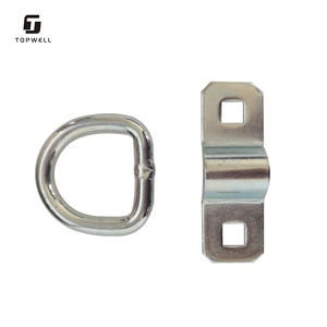 Anillo en D <span class=keywords><strong>de</strong></span> Zinc Forjado Color Plata <span class=keywords><strong>para</strong></span> Ganchos <span class=keywords><strong>de</strong></span> Carga <span class=keywords><strong>de</strong></span> <span class=keywords><strong>Camiones</strong></span>/Barcos - Product Image 3