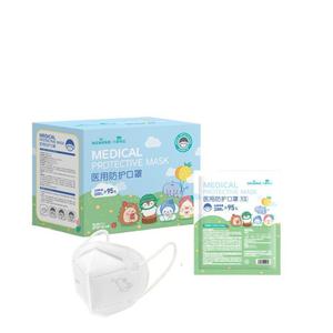 Masques de protection N95 pour enfants Haishi Hainuo, emballés individuellement, 30 pièces/boîte, jetables pour les enfants âgés de 3 à 6 ans. - Product Image 5
