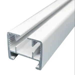 Sản xuất bán buôn Chất lượng cao Curtain rails thành phần nhôm rèm động cơ Rèm cực bài hát - Product Image 2