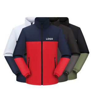 Chaquetas Nuevas para Hombre, Chaqueta de Invierno Cálida de Poliéster Impermeable para Senderismo al Aire Libre, Chaqueta Cortavientos con Cuello Alto, Chaqueta para Mujer con Logotipo Personalizado - Product Image 3