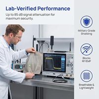 Tissu en cuivre semi-transparent de 100 m pour blindage EMF RF EMI, idéal pour rideaux, couvertures de routeurs et projets DIY