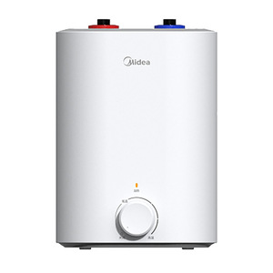 Chauffe-eau électrique instantané Midea 7,6 L sous évier, chauffage rapide, commande mécanique, acier inoxydable, 2000 W, utilisation en cuisine - Product Image 1