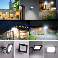 Chine Fournisseur LED Mur Monté Extérieur 10W 2OW 30W 50W AC 220V IP66 Étanche Réflecteur Projecteur Projecteur