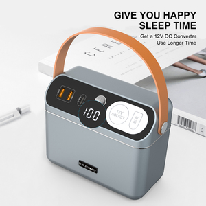 Batterie externe pour ordinateurs portables 222Wh, générateur de camping 60000mAh, alimentation à batterie lithium avec onduleur 150W, pack de secours - Product Image 4